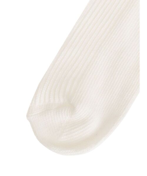 EMODA(エモダ)の「リブニーレングスソックス(ソックス/靴下・レディース・アイボリー/グレー・FREE)」の4枚目の写真