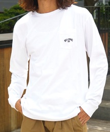 BILLABONG メンズ R STYLE ロンT 【2024年秋冬モデル】/ビラボン胸ポケットワンポイントロゴ長袖ロンT