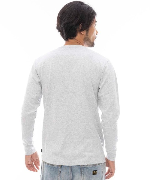 BILLABONG(ビラボン)の「BILLABONG メンズ R STYLE ロンT 【2024年秋冬モデル】/ビラボン胸ポケットワンポイントロゴ長袖ロンT(Tシャツ/カットソー・メンズ・ブルー系その他/ミント/ホワイト/グレー/ブラック・X-LARGE/LARGE/MEDIUM/SMALL)」の13枚目の写真