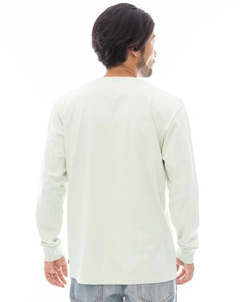 BILLABONG(ビラボン)の「BILLABONG メンズ R STYLE ロンT 【2024年秋冬モデル】/ビラボン胸ポケットワンポイントロゴ長袖ロンT(Tシャツ/カットソー・メンズ・ブルー系その他/ミント/ホワイト/グレー/ブラック・X-LARGE/LARGE/MEDIUM/SMALL)」の16枚目の写真