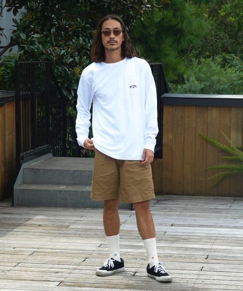 BILLABONG(ビラボン)の「BILLABONG メンズ R STYLE ロンT 【2024年秋冬モデル】/ビラボン胸ポケットワンポイントロゴ長袖ロンT(Tシャツ/カットソー・メンズ・ブルー系その他/ミント/ホワイト/グレー/ブラック・X-LARGE/LARGE/MEDIUM/SMALL)」の22枚目の写真