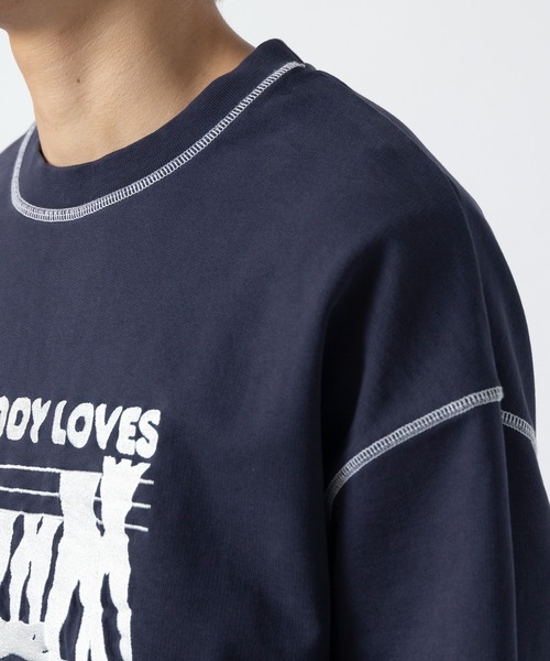 Carne Bollente（カルネボレンテ）の「【CarneBollente/カルネボレンテ】Sweat Together Stay Together（スウェット・メンズ・ネイビー・M/L）」の8枚目の写真