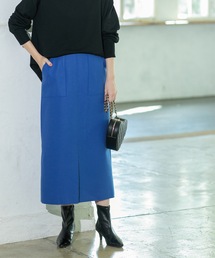OPAQUE.CLIP | 《S-LLsize/7color》ウールライクストレッチタイトスカート【洗濯機洗い可】(スカート)
