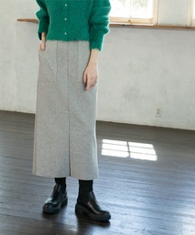 OPAQUE.CLIP | 《S-LLsize/7color》ウールライクストレッチタイトスカート【洗濯機洗い可】(スカート)