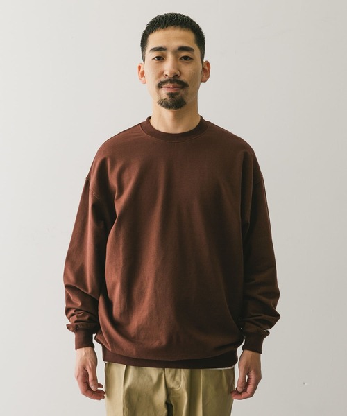 URBAN RESEARCH DOORS（アーバンリサーチドアーズ）の「インレーライトスウェット（スウェット・メンズ・ブラック/ライトグレー/ブラウン・MEDIUM/LARGE）」の20枚目の写真