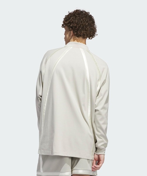 adidas（アディダス）の「RUGBY POLO / アディダスオリジナルス adidas Originals（ポロシャツ・メンズ・ブラック/ベージュ・X-LARGE/LARGE/MEDIUM/SMALL/3XL/X-SMALL/XX-LARGE）」の5枚目の写真