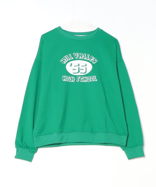 MGV(エムジーヴィー)の「フロントロゴルーズロングTシャツ(Tシャツ/カットソー・レディース・グレー/アイボリー/ネイビー/グリーン・MEDIUM/LARGE/X-LARGE)」の10枚目の写真