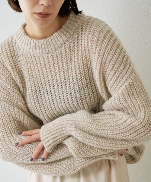 THE PAUSE（ザ ポーズ）の「【THE PAUSE】スパンコールニットプル