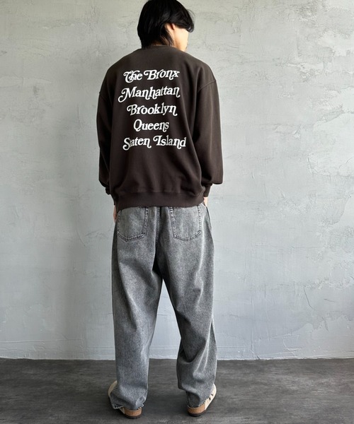 russellathletic 別注カレッジロゴプリントスウェット セール】[RUSSELL ATHLETIC/ラッセル アスレチック] 別注 カレッジロゴ