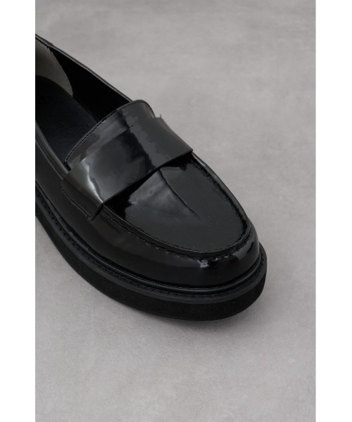 新品未使用 MOUSSY マウジー 厚底ローファー ブラック MOUSSY | PLATFORM ローファー (ローファー・オックスフォード