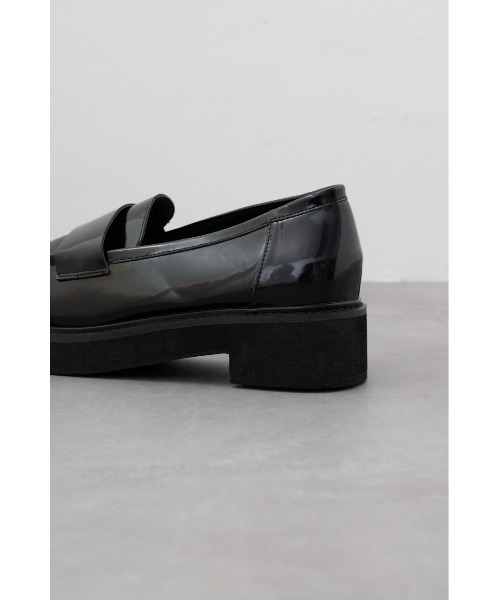 AZUL by moussy（アズールバイマウジー）の「グロッシーローファー（ローファー・メンズ・ブラック・MEDIUM/LARGE）」の9枚目の写真
