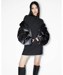 ALLSAINTS | RIDLEY CASHMERE BLEND MINI JUMPER DRESS | RIDLEY カシミヤ ブレンド ミニ ニット ドレス・ワンピース(ワンピース)