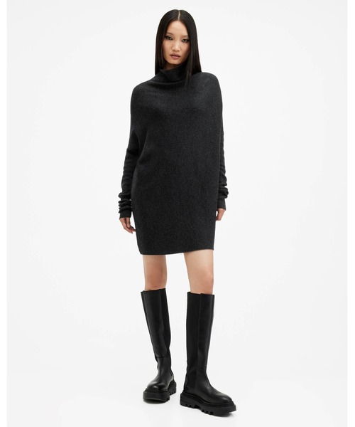セール】RIDLEY CASHMERE BLEND MINI JUMPER DRESS | RIDLEY カシミヤ  