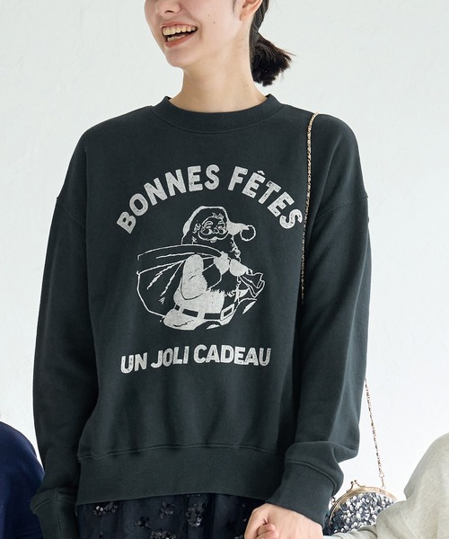 ROPE' PICNIC(ロペピクニック)の「サンタスウェット(スウェット・レディース・ネイビー/モスグリーン/グレー系その他・38)」の3枚目の写真