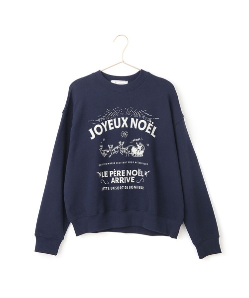 ROPE' PICNIC(ロペピクニック)の「サンタスウェット(スウェット・レディース・ネイビー/モスグリーン/グレー系その他・38)」の4枚目の写真