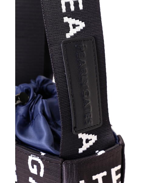 【セール】【PEARLY GATES】ロゴテープグルショルダーバッグ (UNISEX)（ショルダーバッグ）｜PEARLY GATES（パーリーゲイツ）