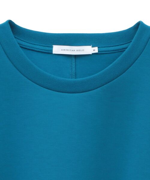 AMERICAN HOLIC（アメリカンホリック）の「サイドドットボタンポンチプルオーバー（スウェット・レディース・チャコールグレー/ターコイズブルー/グレー系その他/アイボリー・M/L）」の14枚目の写真