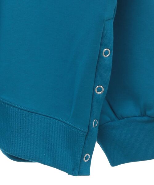 AMERICAN HOLIC（アメリカンホリック）の「サイドドットボタンポンチプルオーバー（スウェット・レディース・チャコールグレー/ターコイズブルー/グレー系その他/アイボリー・M/L）」の11枚目の写真