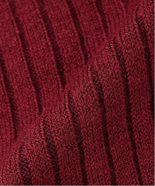 petit main(プティマイン)の「ウール混リブタイツ(タイツ/ストッキング・キッズ・エンジ/オフホワイト/トップグレー/ブラック・90cm/100cm/110cm/120cm/130cm)」の16枚目の写真