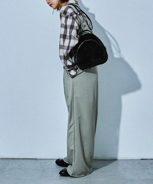 【セール】【HUNDRED】フェイクファー2WAYリュック ショルダーバッグ ハンドバッグ レディース きれいめ バッグパック（ショルダーバッグ）｜HUNDRED（ハンドレッド）