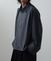 シルキースムース ヴィンテージボタン ビックカフスシャツ