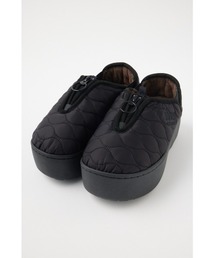 MOUSSY（マウジー）の「SUBU FRONT ZIP QUILTED スリッポン 