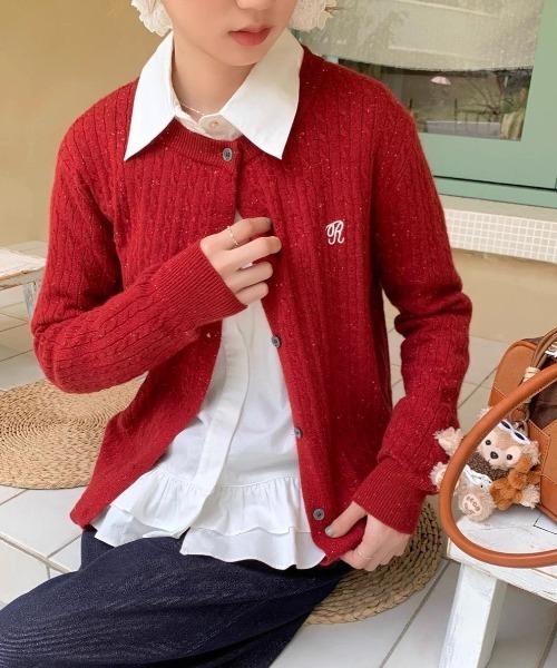 Achic(アシック)の「フリルティアードヘムシャツブラウス(シャツ/ブラウス・レディース・ホワイト/ホワイト系その他・M)」の10枚目の写真