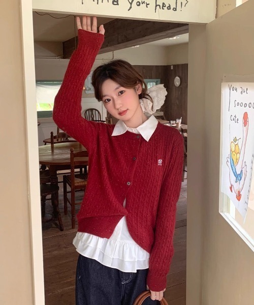 Achic(アシック)の「フリルティアードヘムシャツブラウス(シャツ/ブラウス・レディース・ホワイト/ホワイト系その他・M)」の11枚目の写真