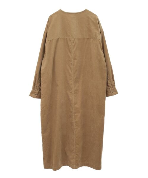 CRAFT STANDARD BOUTIQUE（クラフトスタンダードブティック）の「コーデュロイシャツワンピース（シャツワンピース・レディース・ブラック/アイボリー/キャメル・FREE）」の20枚目の写真