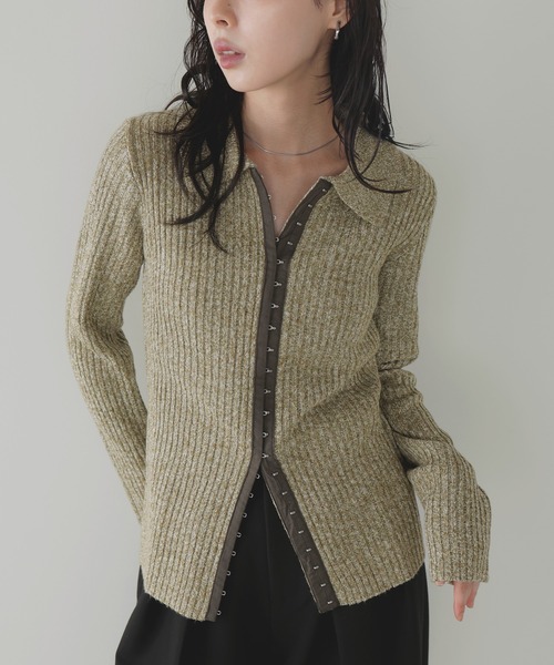 dime ニットポロ　sサイズ スケーター Dime(ダイム) ポロシャツ(メンズ) - 海外通販のBUYMA