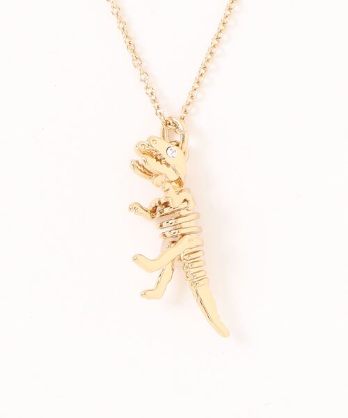 COACH(コーチ)の「スケルタル レキシー ペンダント ネックレス(ネックレス・レディース・ゴールド系その他・ONE)」の4枚目の写真