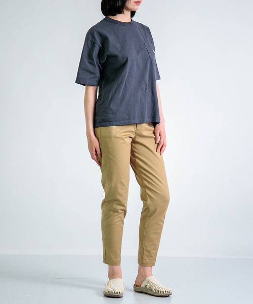 THE NORTH FACE PURPLE LABEL（ザ ノースフェイス パープルレーベル）の「[ THE NORTH FACE PURPLE LABEL ] 7oz Pocket Tee（Tシャツ/カットソー・レディース・ホワイト/サックスブルー/ライトブラウン/チャコールグレー・S）」の8枚目の写真