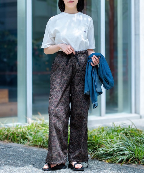 THE NORTH FACE PURPLE LABEL（ザ ノースフェイス パープルレーベル）の「[ THE NORTH FACE PURPLE LABEL ] 7oz Pocket Tee（Tシャツ/カットソー・レディース・ホワイト/サックスブルー/ライトブラウン/チャコールグレー・S）」の12枚目の写真