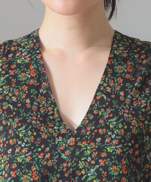 別注】MARIHA / 夏の月影 プリント ワンピース［手洗い可