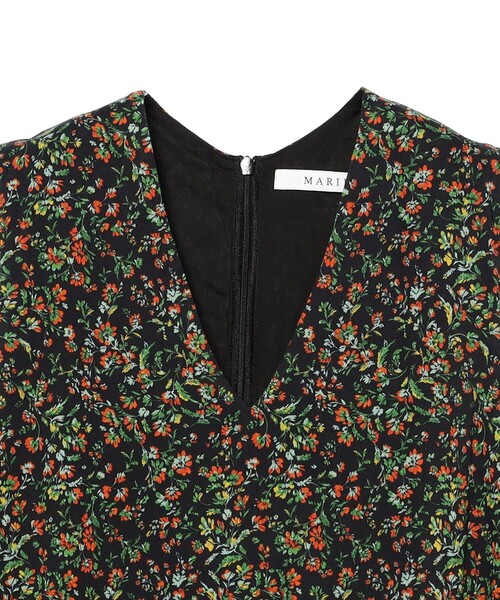 MARIHA / 夏の月影 ソリッド ワンピース［手洗い可］ 別注】MARIHA / 夏の月 ソリッド ワンピース［手洗い可