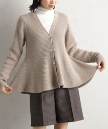 FOUND GOOD | ペプラムニットカーデ(カーディガン/ボレロ)