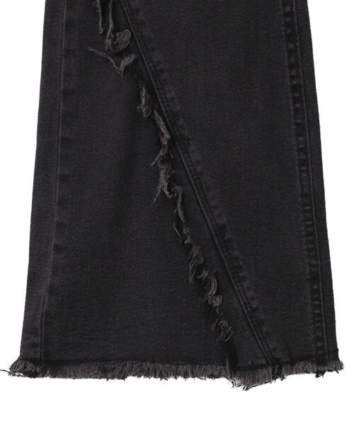 dispark(ディスパーク)の「DISPARK/ブーツカットフリンジデニム(デニムパンツ・レディース・ブラック/インディゴブルー・SMALL/MEDIUM)」の17枚目の写真