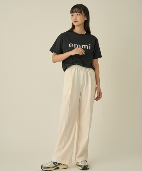 emmi（エミ）の「【10th】emmiロゴジャガードゴムタックパンツ（その他パンツ・レディース・グレー/ブラック/アイボリー・1/0）」の21枚目の写真