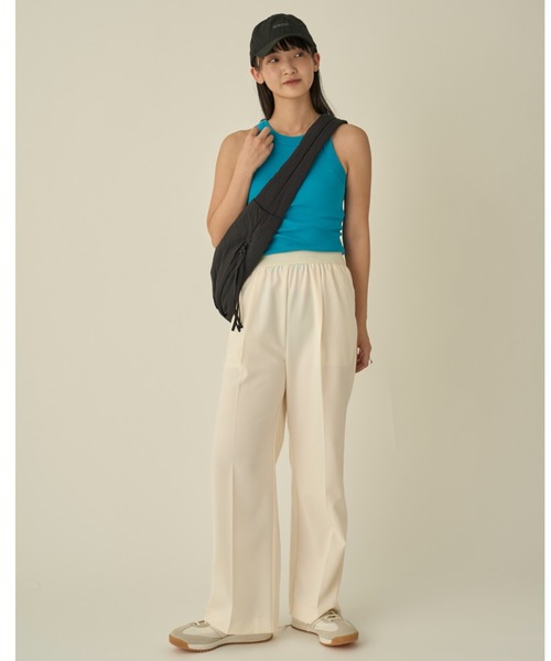 emmi（エミ）の「【10th】emmiロゴジャガードゴムタックパンツ（その他パンツ・レディース・グレー/ブラック/アイボリー・1/0）」の22枚目の写真