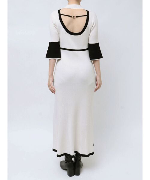 マリークワント バックシャンデイジーストラップマーメイドニット