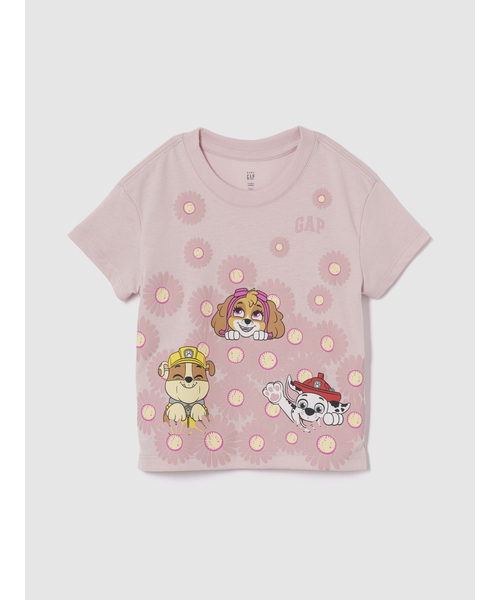 GAP（ギャップ）の「babyGap パウ・パトロール グラフィックTシャツ（Tシャツ/カットソー・キッズ・オフホワイト/ピンク/パープル・105cm/90cm/95cm/110cm/100cm）」の3枚目の写真