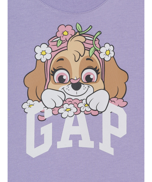 GAP（ギャップ）の「babyGap パウ・パトロール グラフィックTシャツ（Tシャツ/カットソー・キッズ・オフホワイト/ピンク/パープル・105cm/90cm/95cm/110cm/100cm）」の7枚目の写真