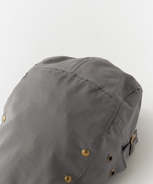 BLANK　（ブランク）の「Studs Hunting / スタッズハンチング帽（ハンチング/ベレー帽・レディース・グレー・FREE）」の10枚目の写真