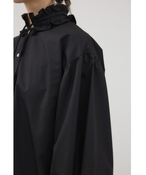 crie conforto（クリーコンフォルト）の「フリルスタンドカラーブラウス　秋服（シャツ/ブラウス・レディース・オフホワイト/ブラック/ライトブルー・FREE）」の14枚目の写真