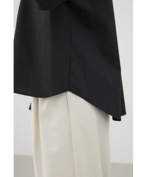 crie conforto（クリーコンフォルト）の「フリルスタンドカラーブラウス　秋服（シャツ/ブラウス・レディース・オフホワイト/ブラック/ライトブルー・FREE）」の16枚目の写真