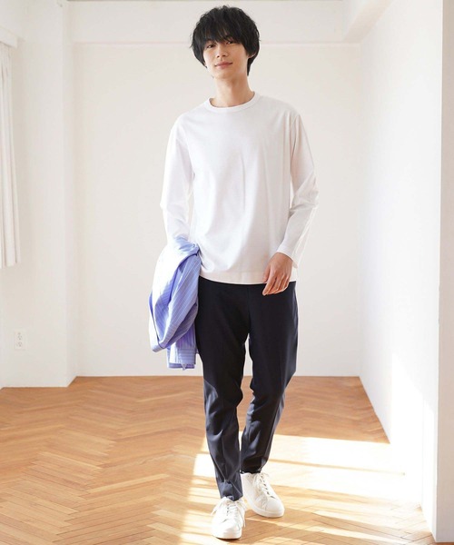 ちっち*プロフ必読 リッチクリーンTEE/長袖/147178(Tシャツ/カットソー)|GLOBAL