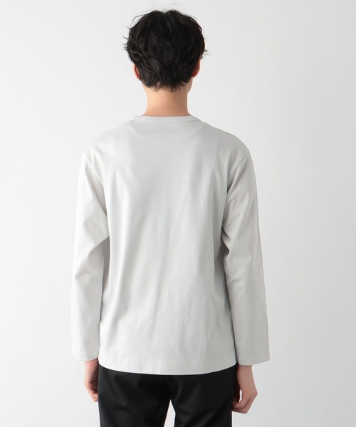 BACKLASH ダークグリーン 長袖カットソー SLY | SHIRRING OVER SW トップス (Tシャツ・カットソー(長袖