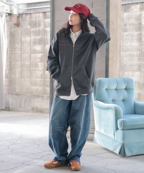 PAGEBOY(ページボーイ)の「《UNISEX》カラーロゴキャップ(キャップ・レディース・レッド/サックスブルー/ブラック・FREE)」の6枚目の写真