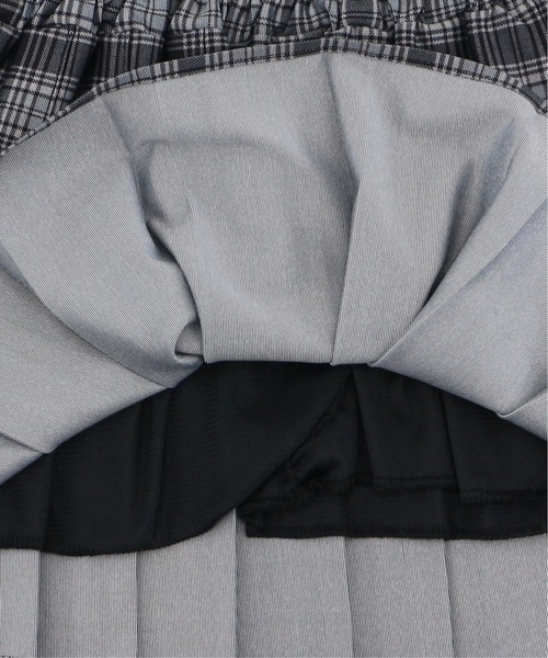 JilLA(ジルア)の「Check Pleated Mini Skirt / チェック柄プリーツミニスカート(スカート・レディース・ブラック/レッド/チェック・FREE)」の18枚目の写真