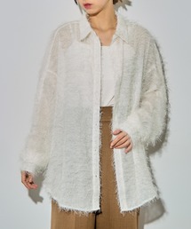 【MAISON BREEZE reveur】フェザーシアーシャツ trc